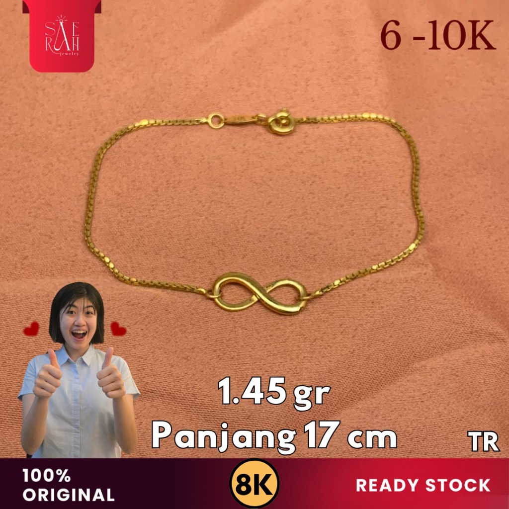 Gelang Emas 8K - Toko Emas Saerah - 1.45 Gram 158