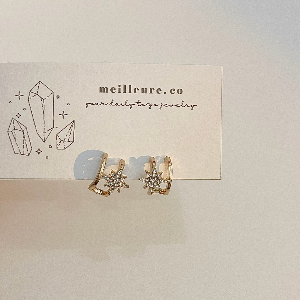 Anting Korea Wanita Fashion Titanium Tusuk Jepit Panjang Tindik Stud Xuping Klip Drop Aksesoris Wani