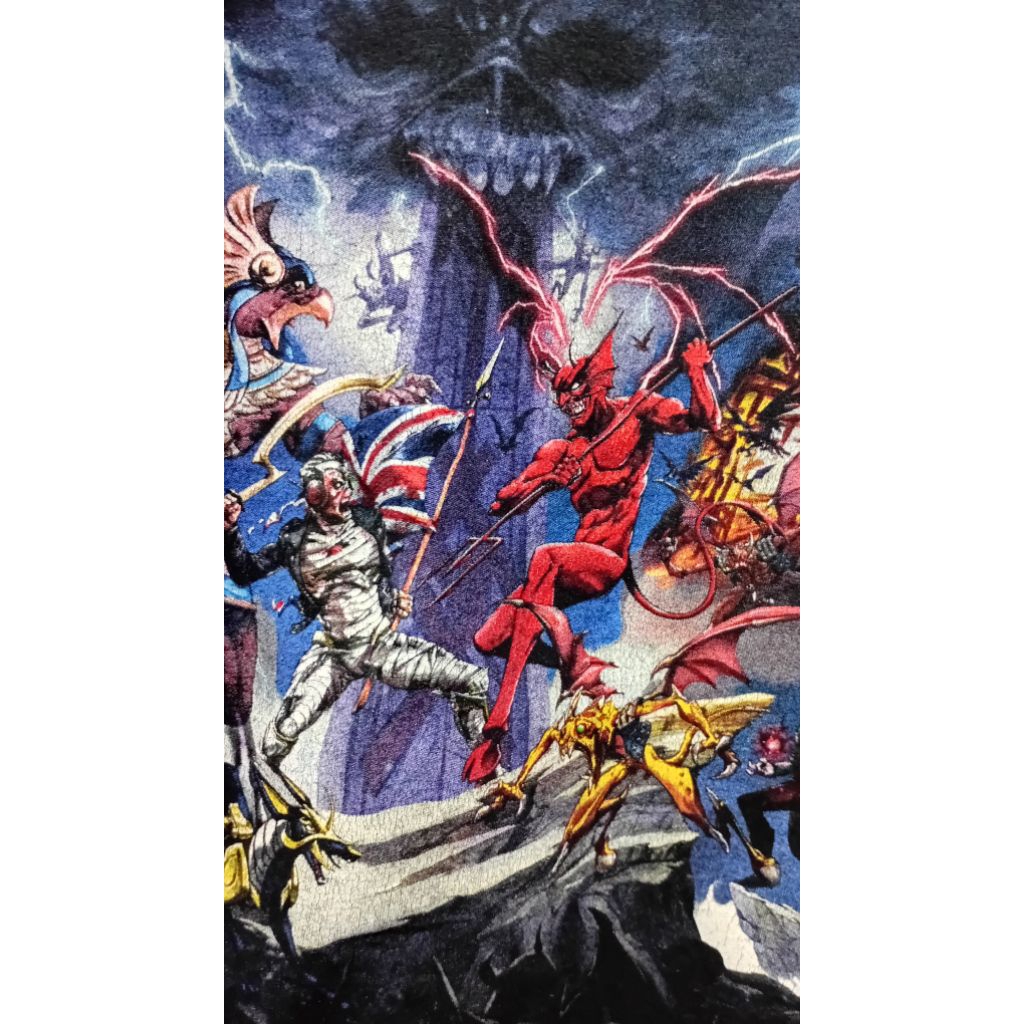 Kaos Iron Maiden tag Gildan