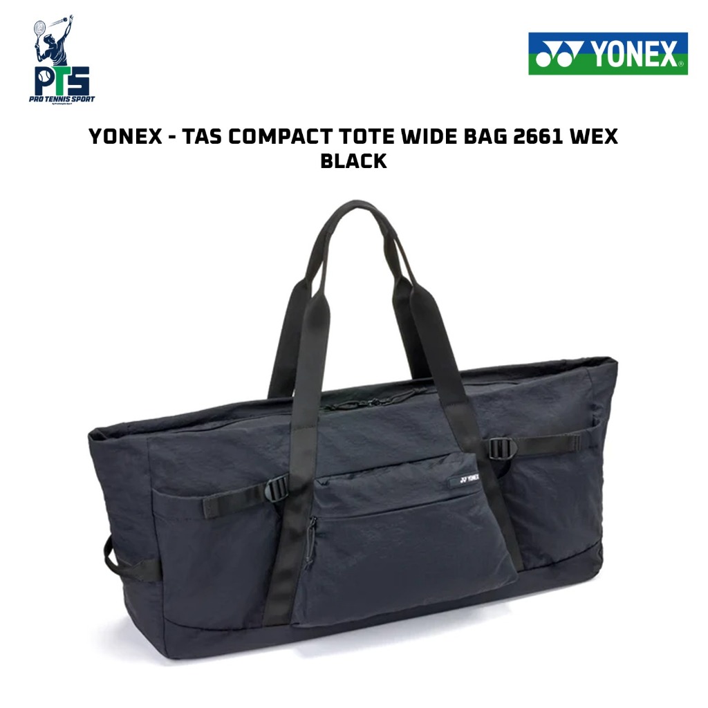Tas Tenis YONEX Compact Tote Wide BAG 2661 WEX Black
