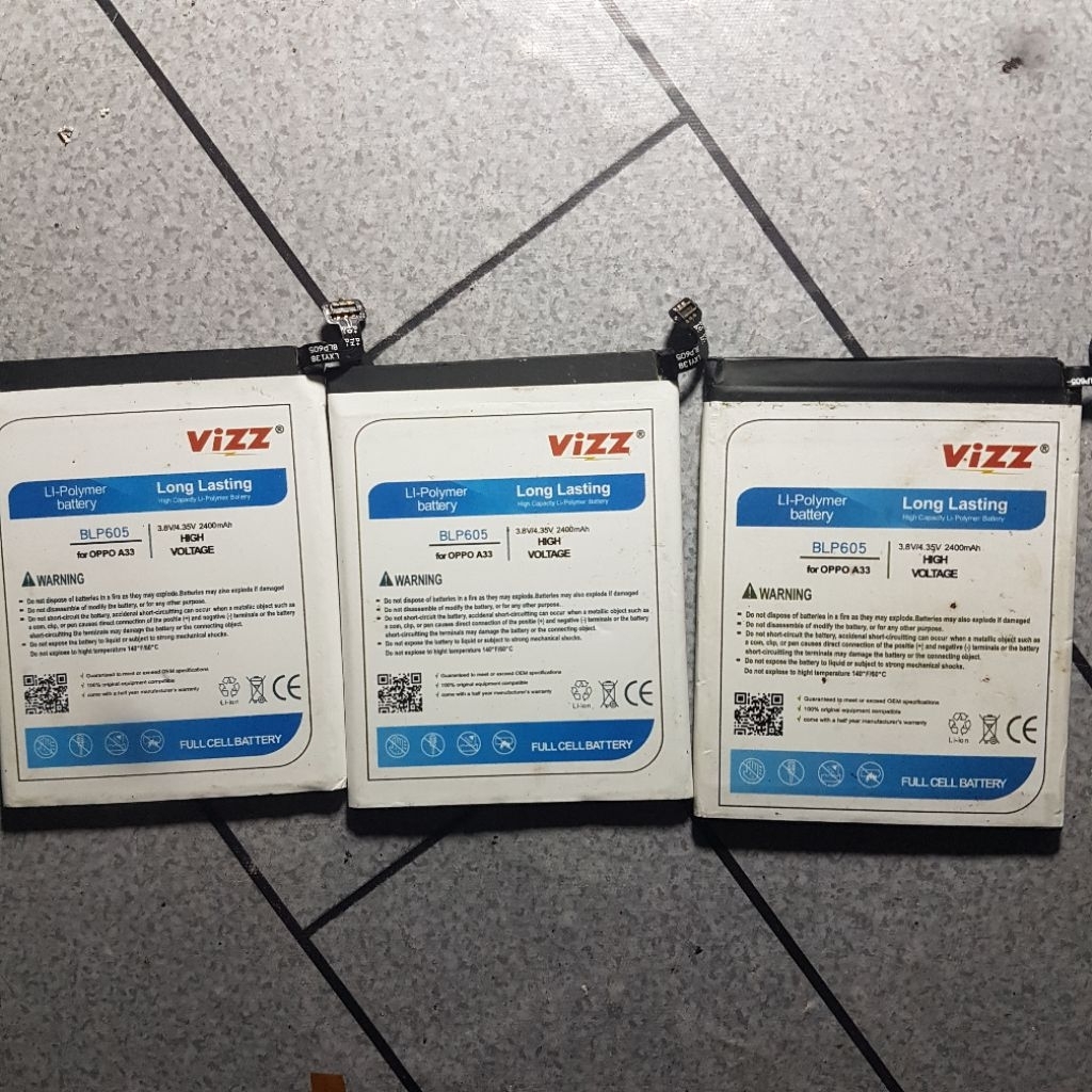 Baterai Oppo A33 BLP605 Second Bergaransi