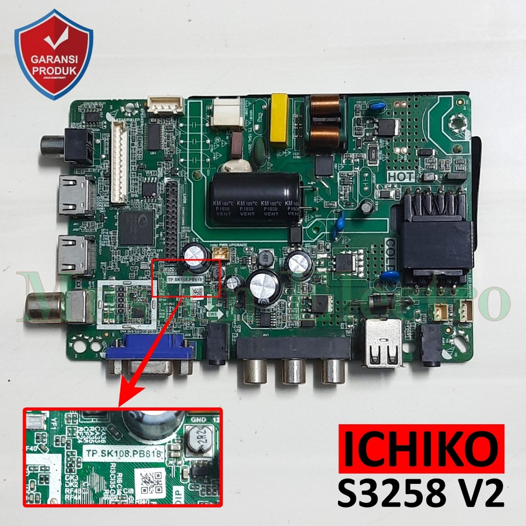 Mainboard TV LED ICHIKO S3258 V2