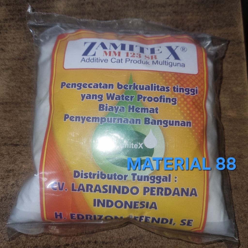 Zamitex - additive cat, anti bocor, waterproofing, lem putih