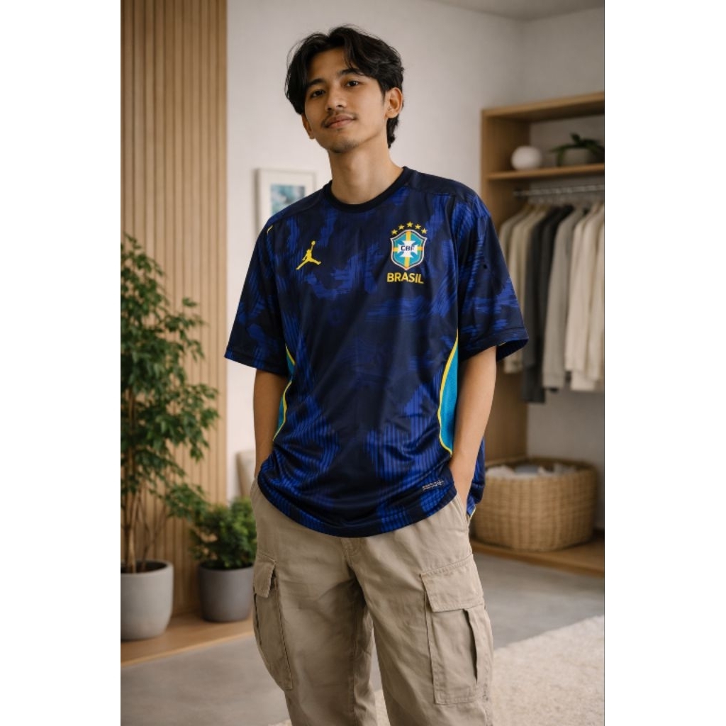 Jersey Bola Brazil Away WC 2026 Grade Ori High Quality