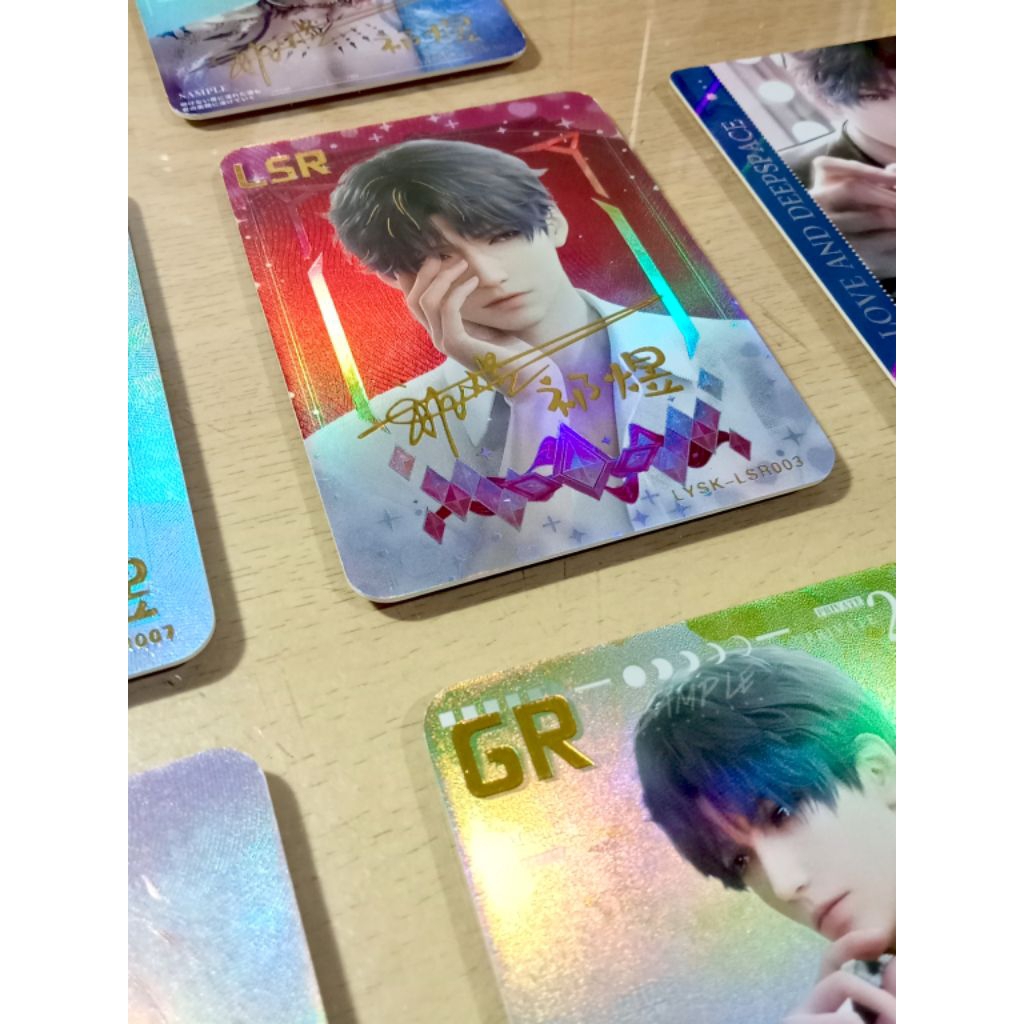 Rafayel Love and Deepspace cards