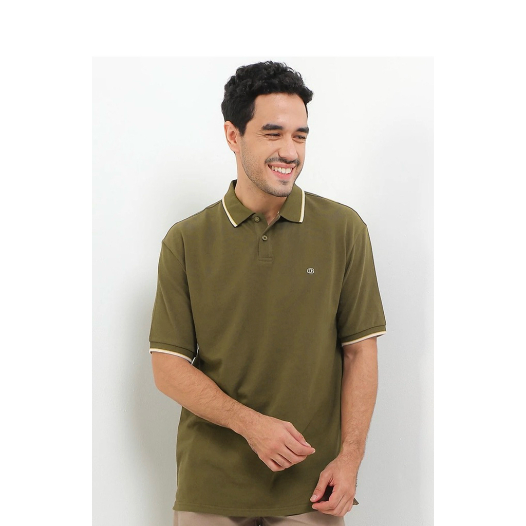 Polo Shirt Pria OBERMAIN Original