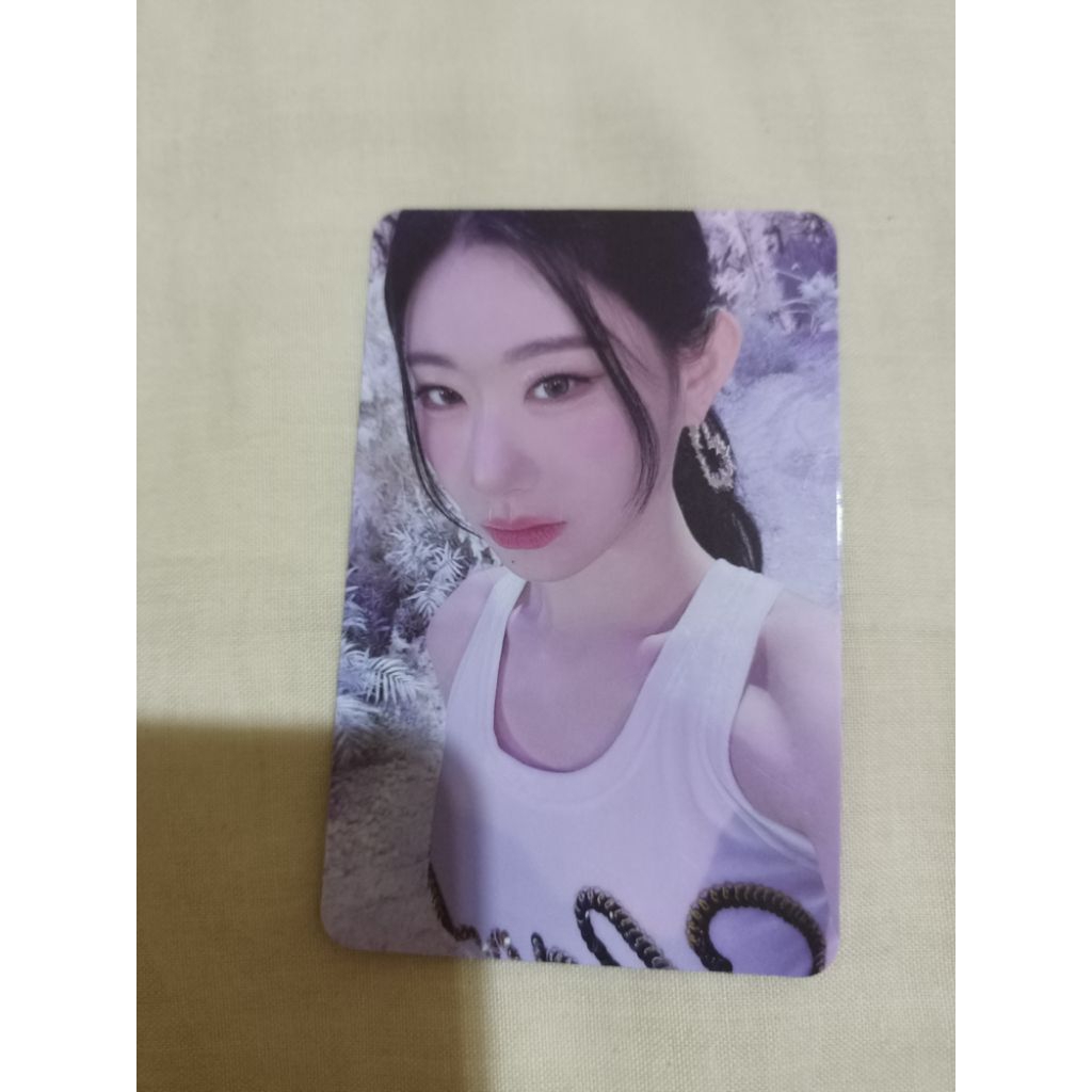 photocard Itzy Chaeryeong