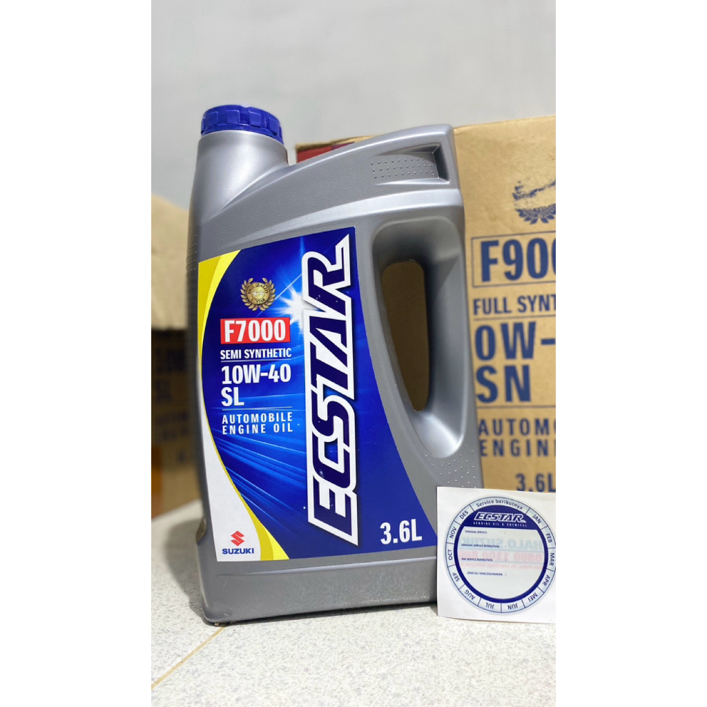 Oli Mobil Ecstar 10W-40 3,6 L Original Suzuki