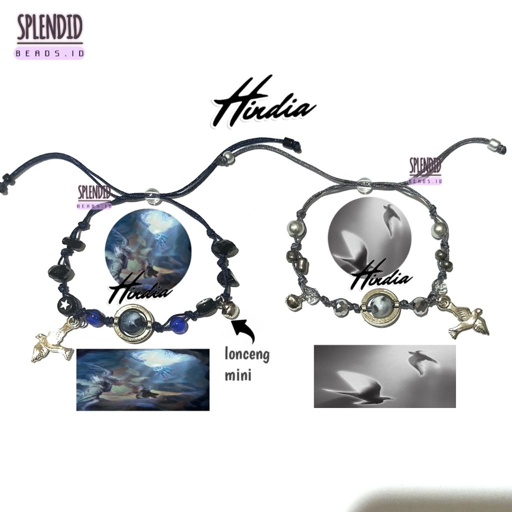 Gelang Hindia || Gelang Couple Hindia || Hindia Bracelet || Gelang Serut