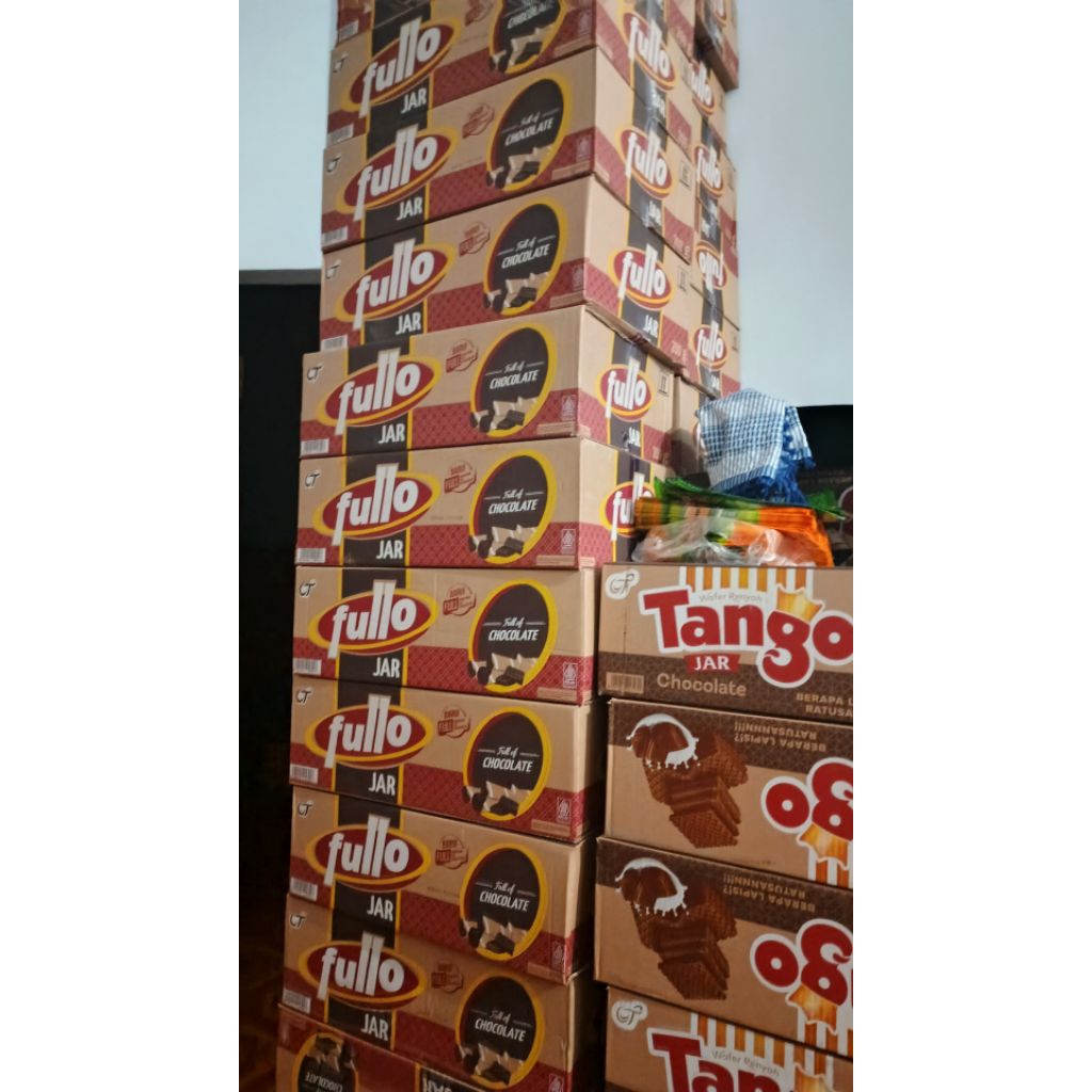 Fullo Jar vanila dan coklat isi 6/dus