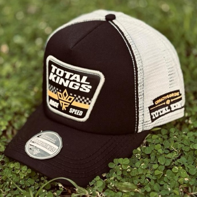 TOPI TOTAL KINGS NEW 2026 BLACK WHITE