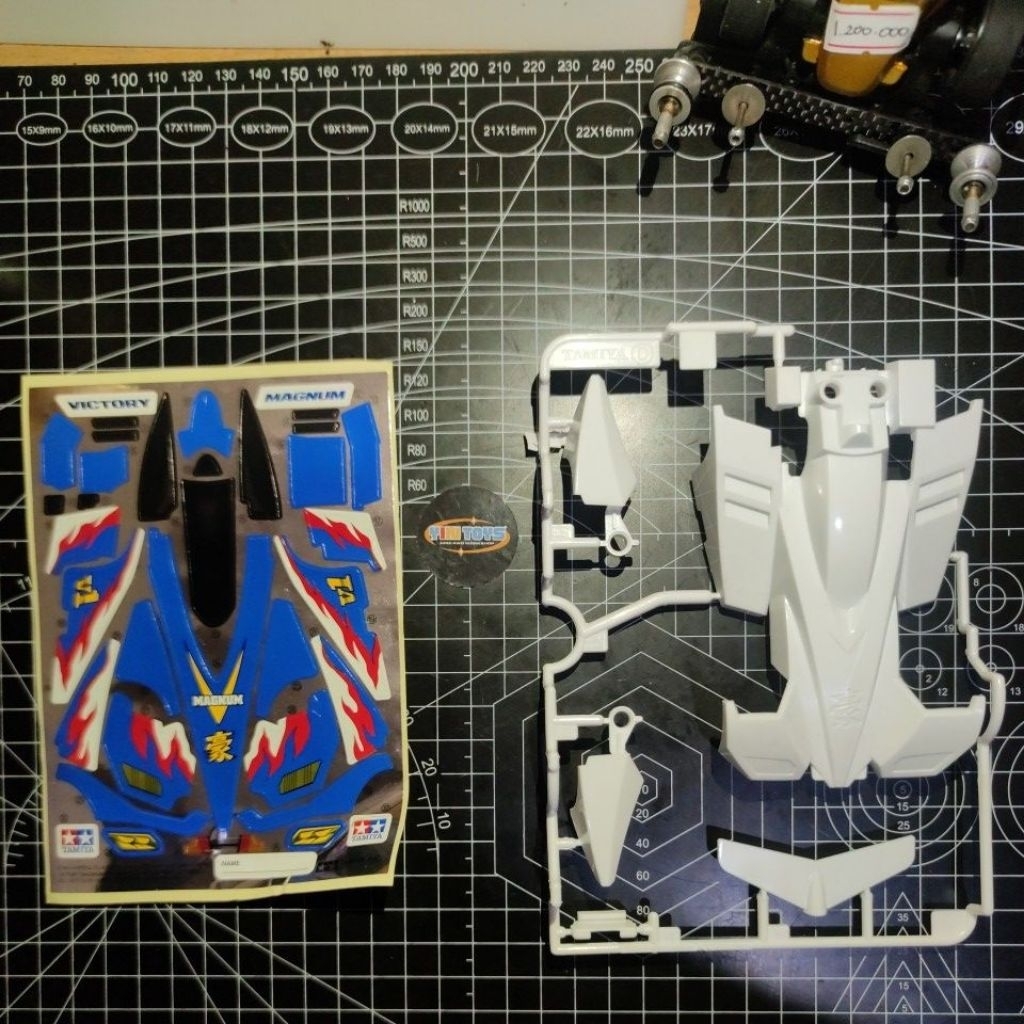 Body Victory Magnum dan Vanguard Sonic Original Tamiya