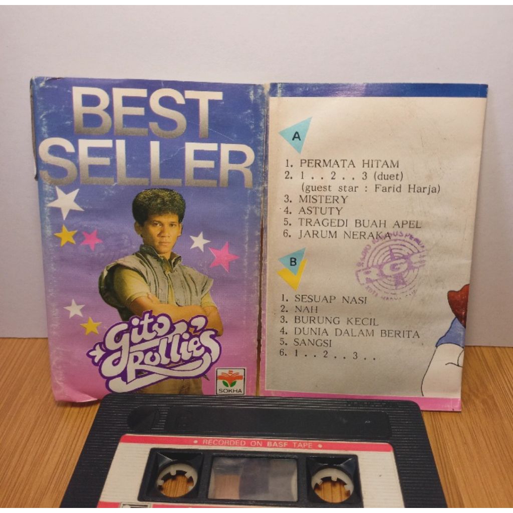 Kaset Gito Rollies - Best Seller