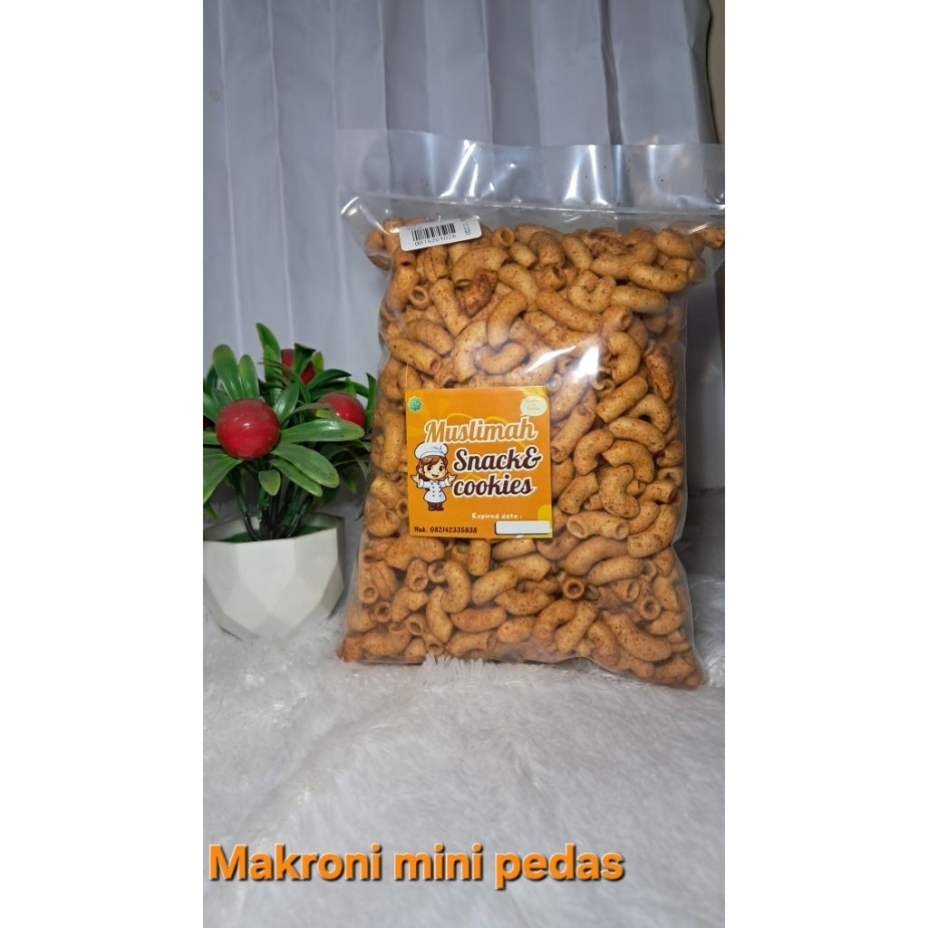 JAJAN LEBARAN  Makroni mini pedas