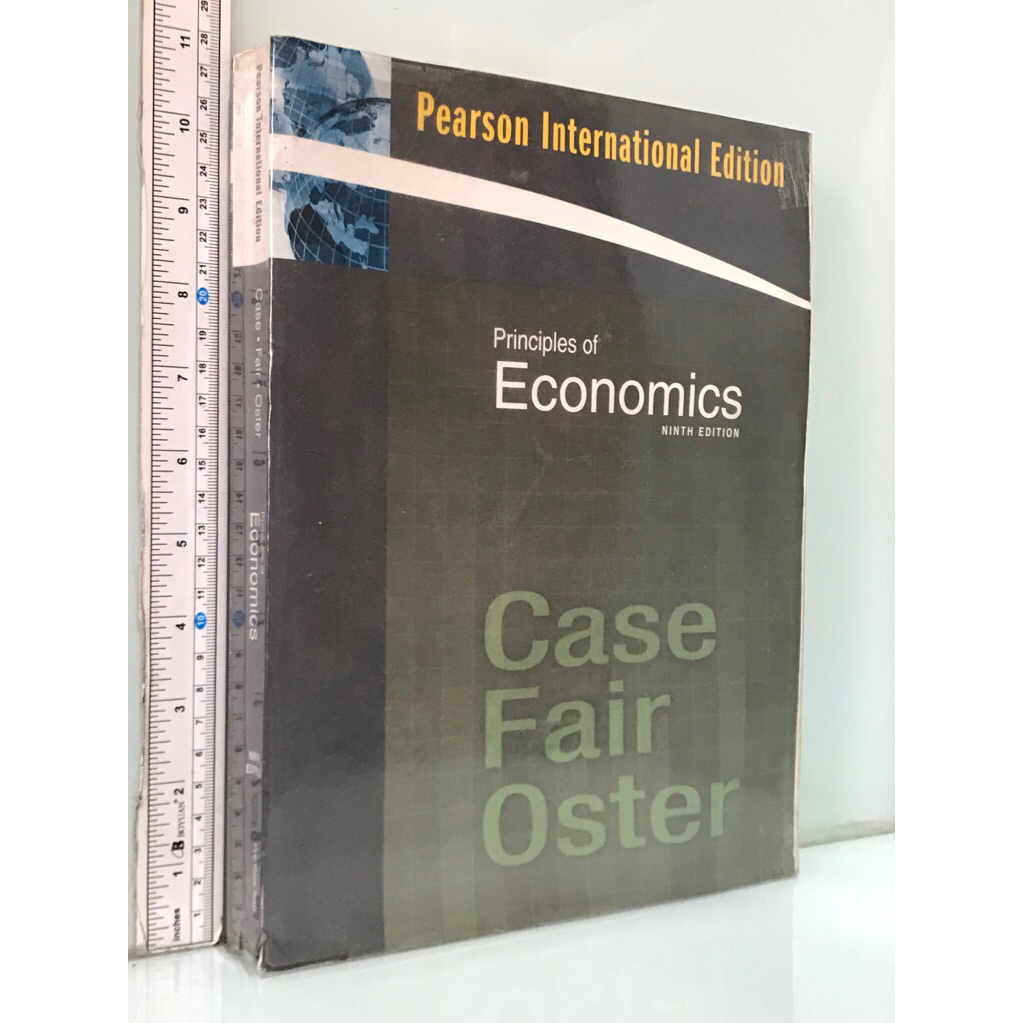Principles of ECONOMICS NINTH EDITION Case Fair Oster Pearson International Edition