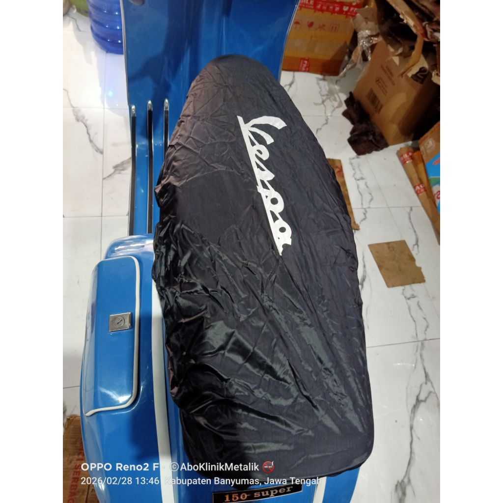 cover jok Vespa panjang untuk VESPA Super Sprint PS PX