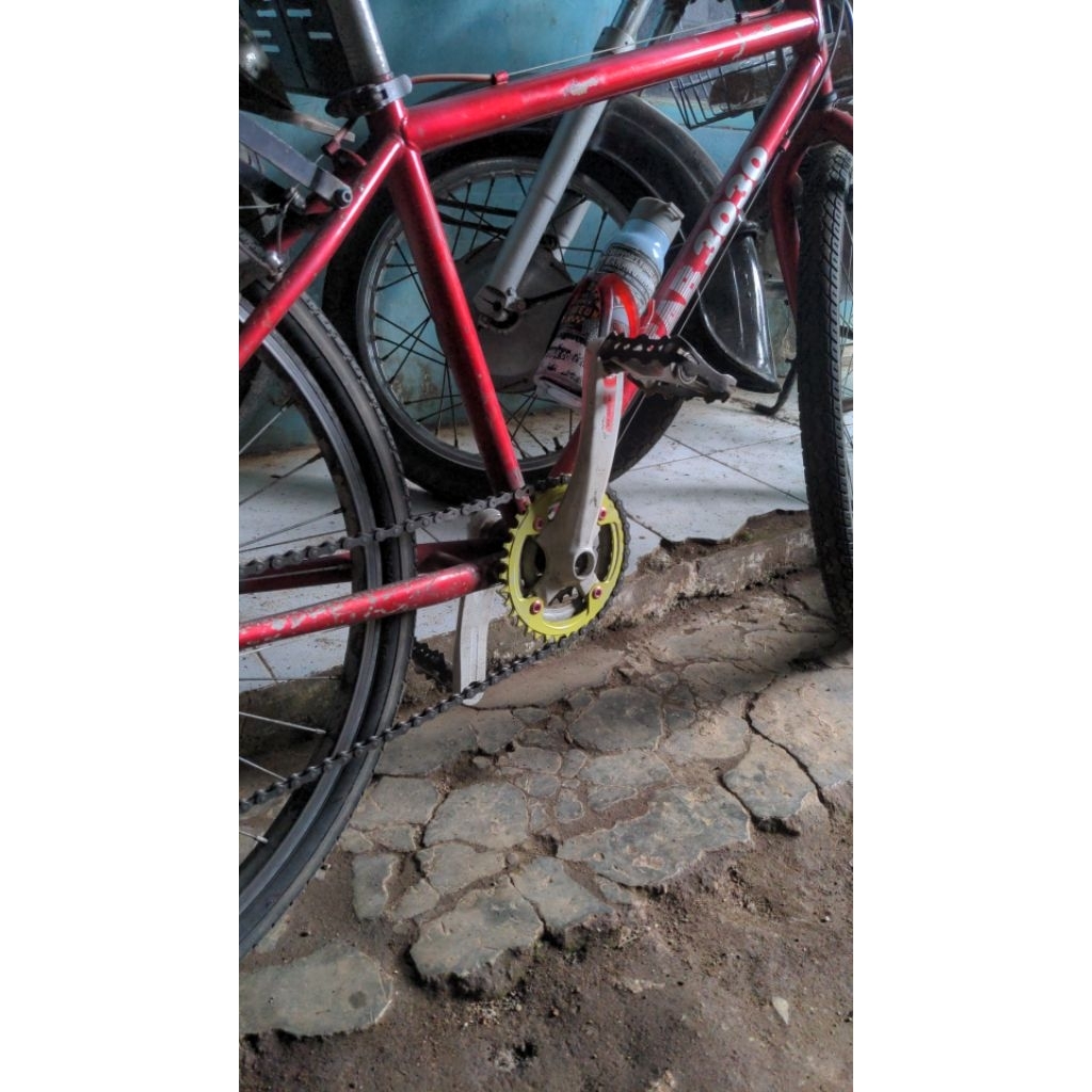 Crank Suntour XCT V3 Triple + single chainring