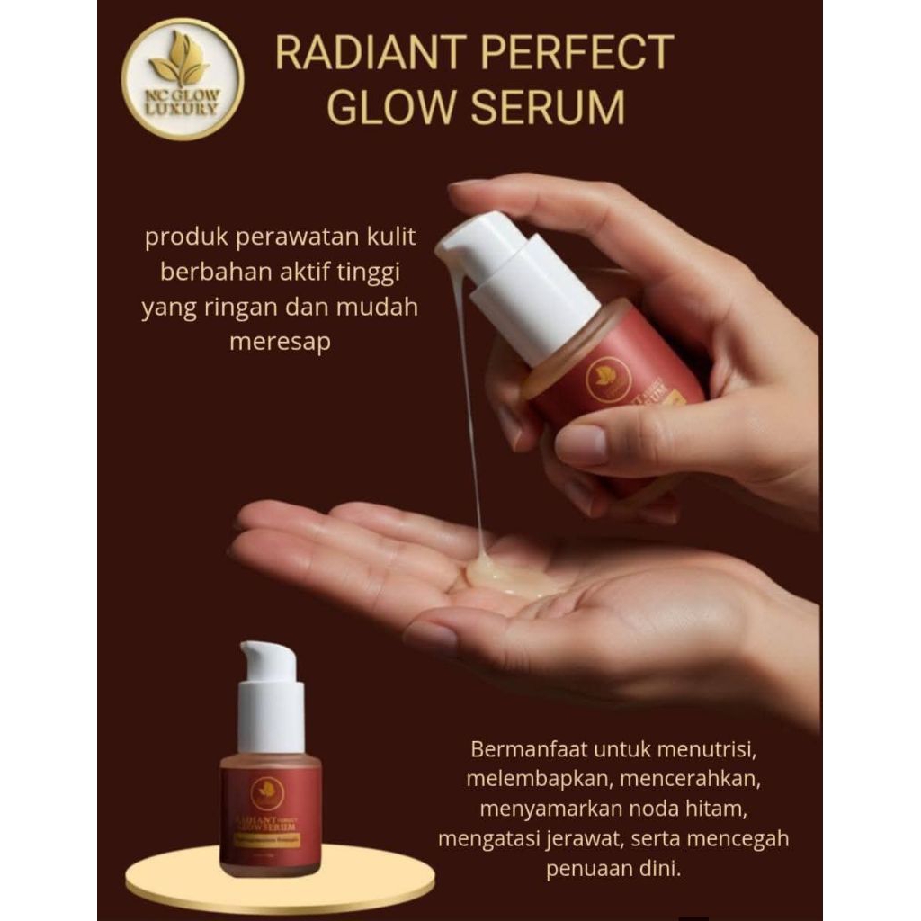 Radiant Glow Serum dari Nc Glow Luxury