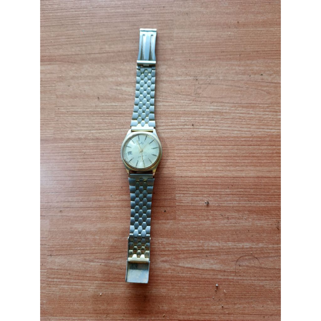 jam tangan jadul otomatis merk rado kondisi mati untuk kanibalan