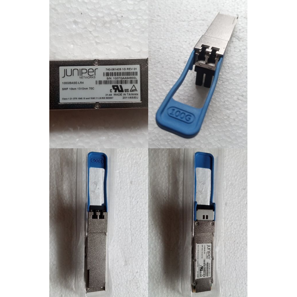 JUNIPER QSFP 100GBASE-LR4 SMF 10km 1310nm 70C 740-061409 QSFP28 100G Singlemode LC Duplex