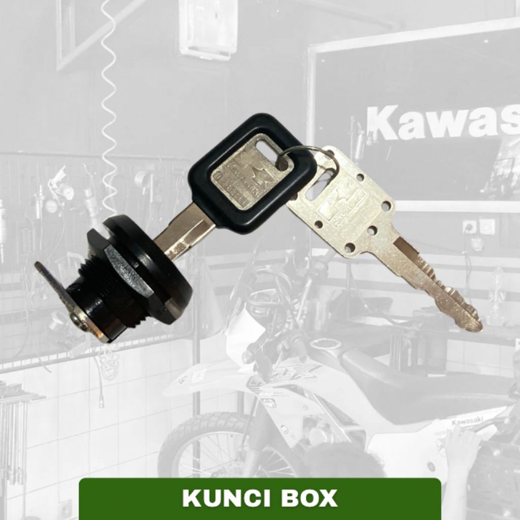 Kunci Box Aki / Toolbox Ninja R - Sparepart Original Kawasaki (27016-5155)