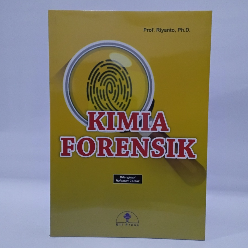 BUKU KIMIA FORENSIK | Prof. Riyanto , Ph. D. | UII PRESS | Original - and