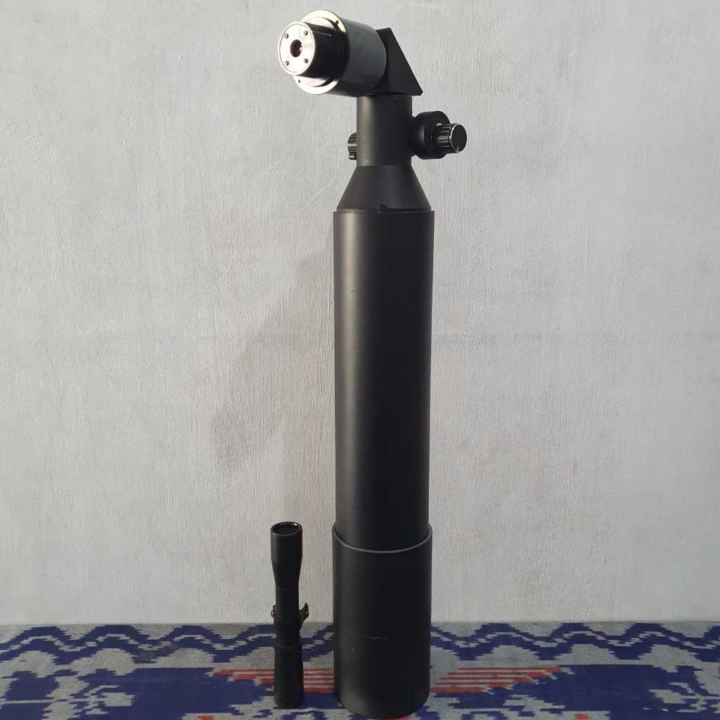Teleskop Teropong Bintang handmade Lensa Fotocopy 7 CM