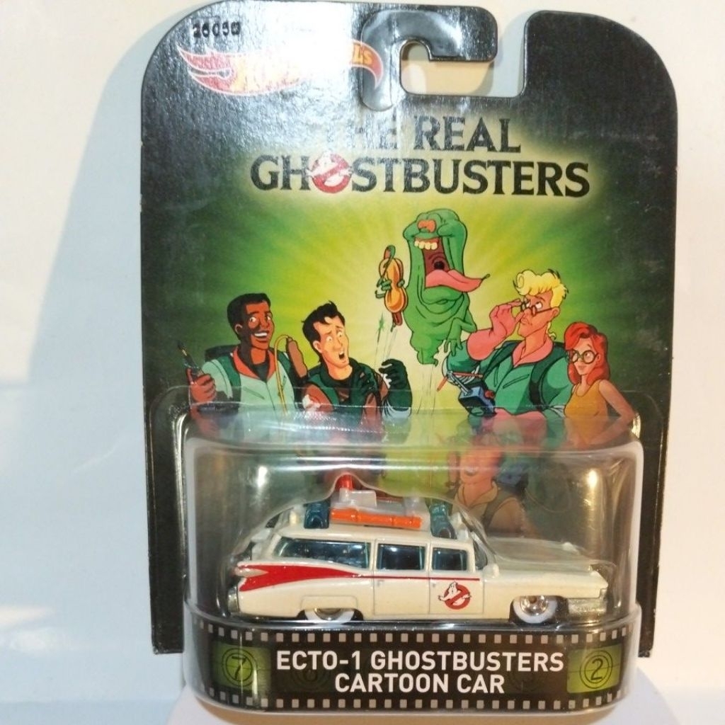 hot wheels ECTO-1 Ghostbusters seri cartoon