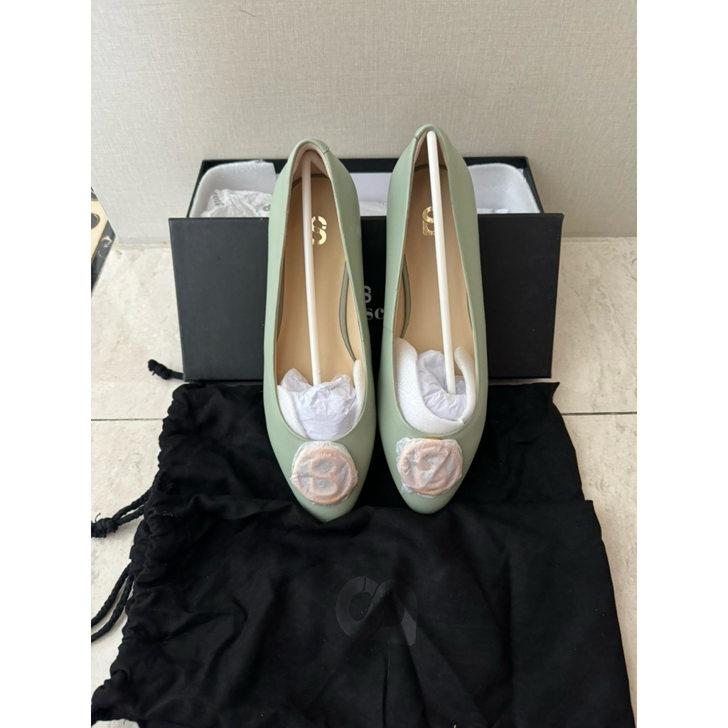 buttonscarves elan shoes - sage (39)