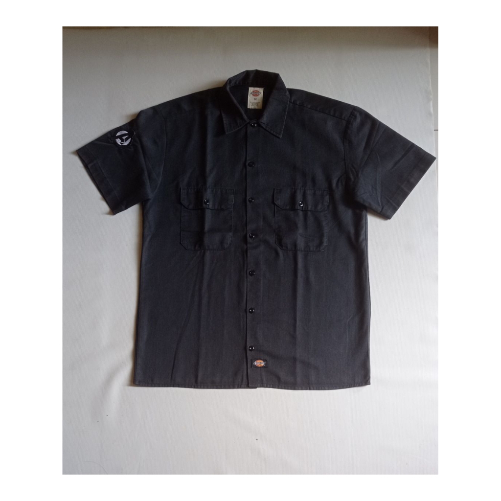 Workshirt Kemeja Dickies Black Size M Second Brand Dickies