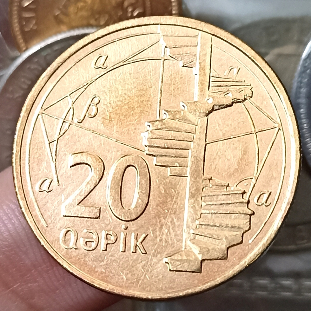 Koin Kuno Azerbajian 20 Qəpik