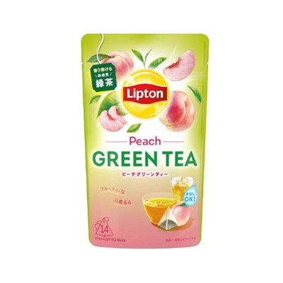 Lipton Peach Green Tea Tea Bags 14 Tea Bags