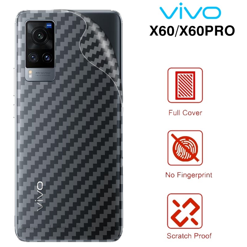 Sticker Skin Carbon VIVO S1 / S1 PRO / VIVO X50 / VIVO X50 PRO / VIVO X60 / VIVO X60 PRO / X70 PRO /