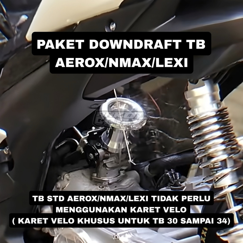 paket intake downdraft aerox nmax lexi