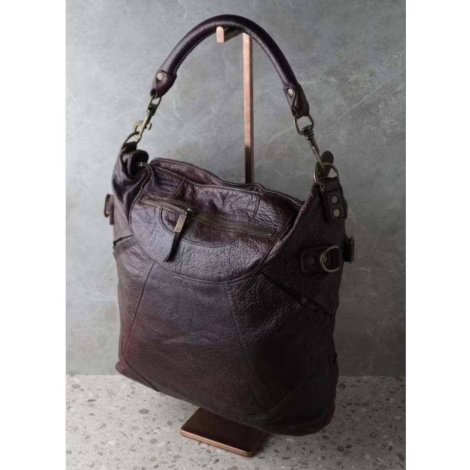 Preloved 80% Liebeskind Berlin Tas Kulit Asli Genuine Leather Crossbody Bag Vintage Premium