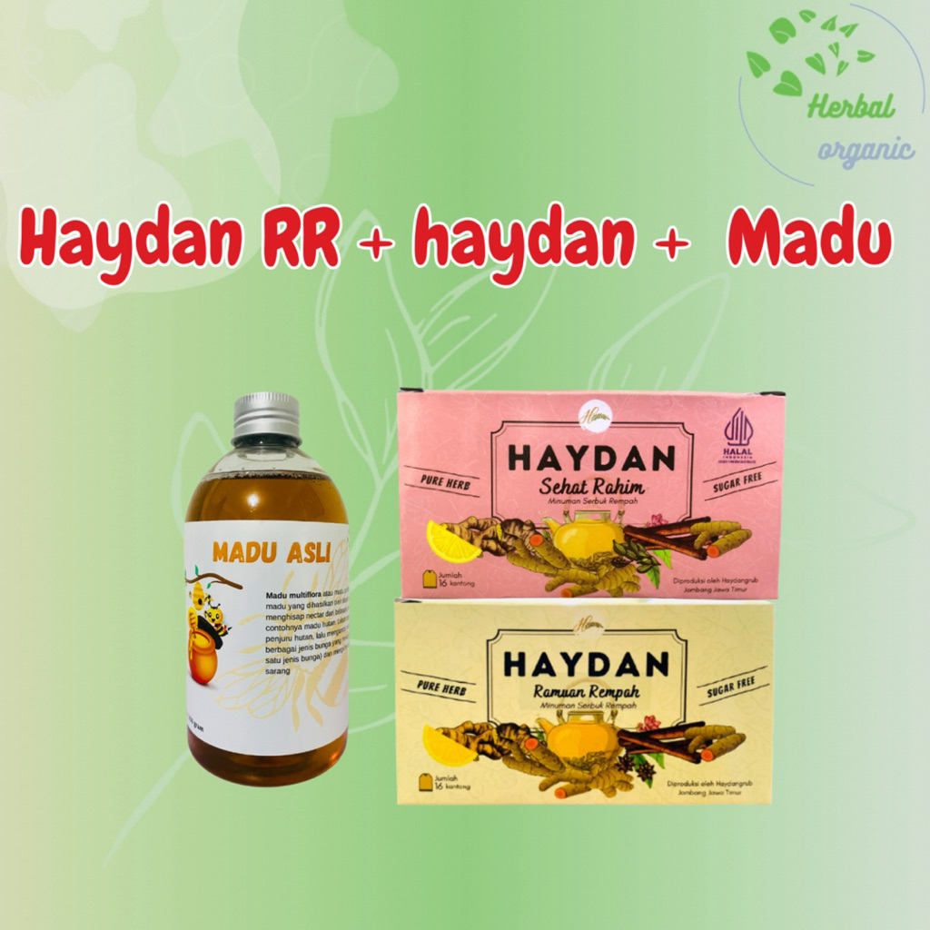 Haydan.healty | Haydan official | Haydan sehat rahim | promil | detox rahim | Haid lancar|KEPUTIHAN