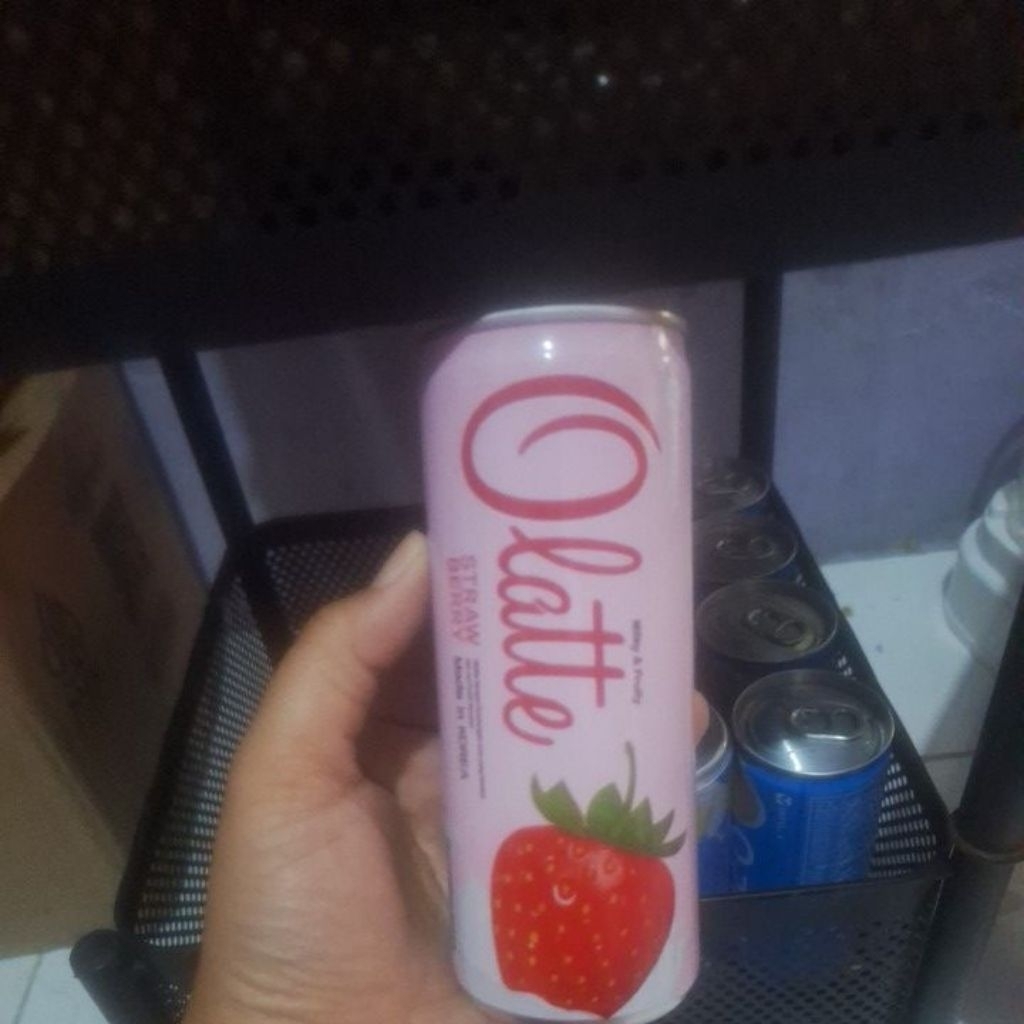 ollate strawberry 240ml susu korea