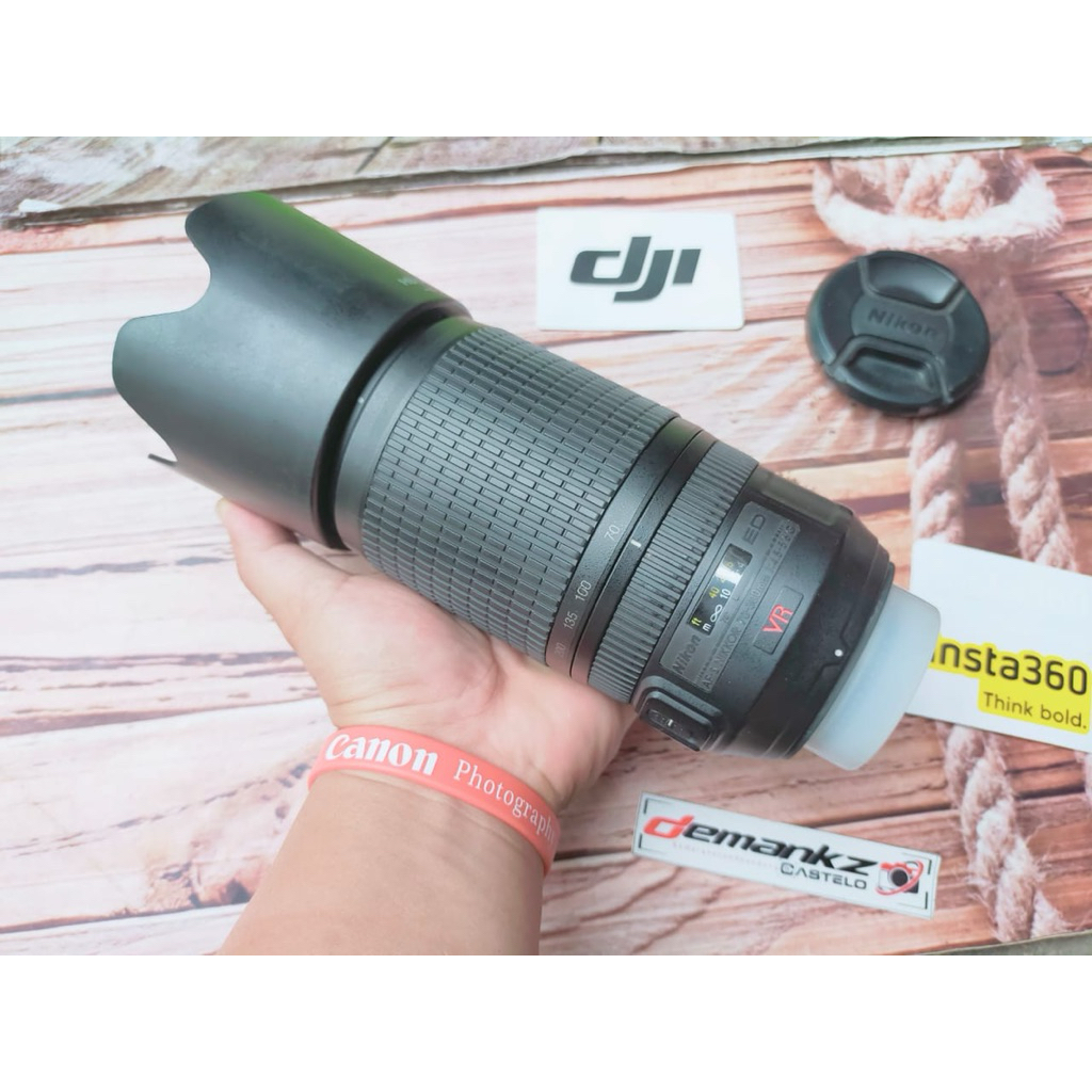 Lensa Nikon ED 70-300mm vr nikon lensa Afs Nikon 70 300mm vr