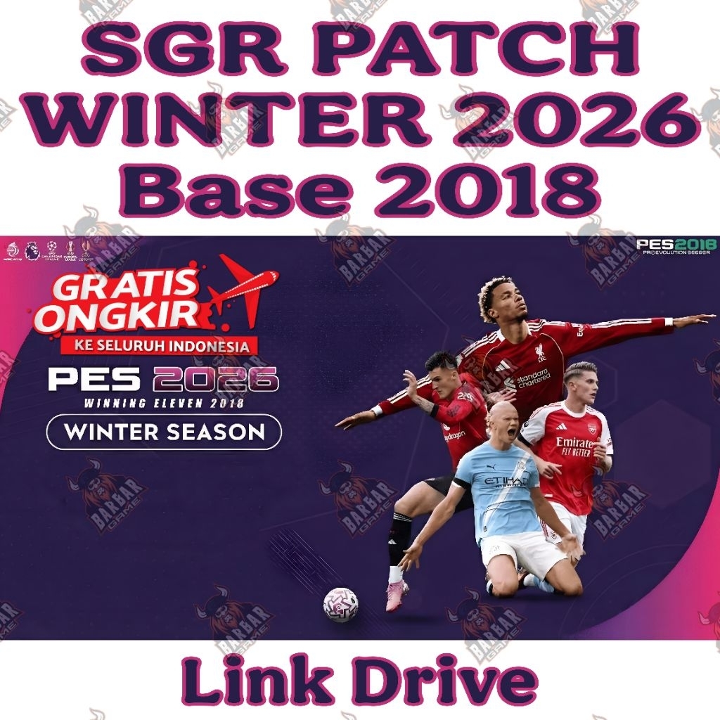 Ready Game PES PS4 Terbaru - SGR Patch Winter 2026 - sedia game PS2 PS3 PS4 Gembox Bitbox