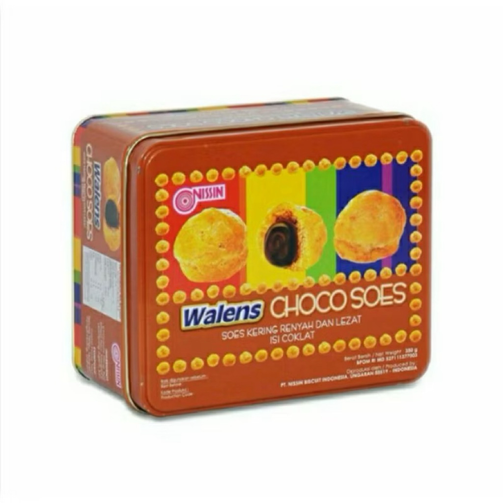 Walens Choco Soes Kemasan Kaleng
