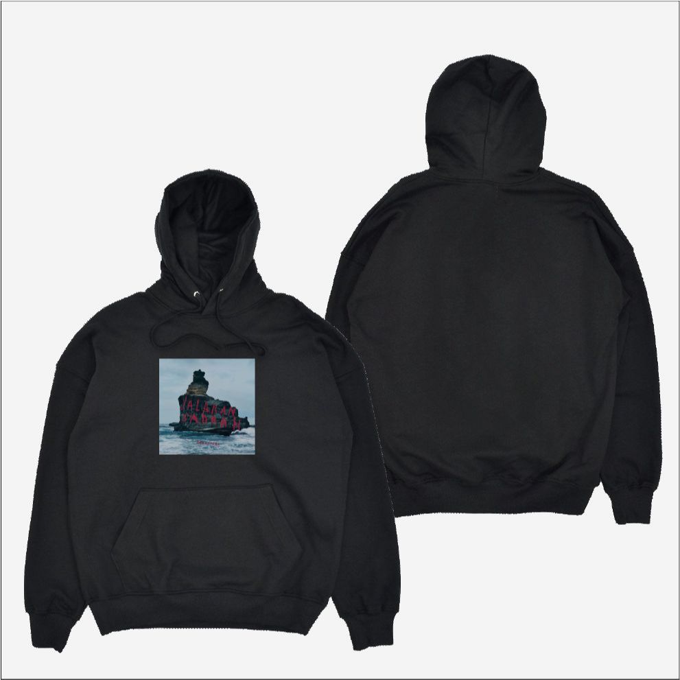 Kaligane Hoodie Barasuara Jalanan Sadrah Music Sweater Pullover Unisex Hitam