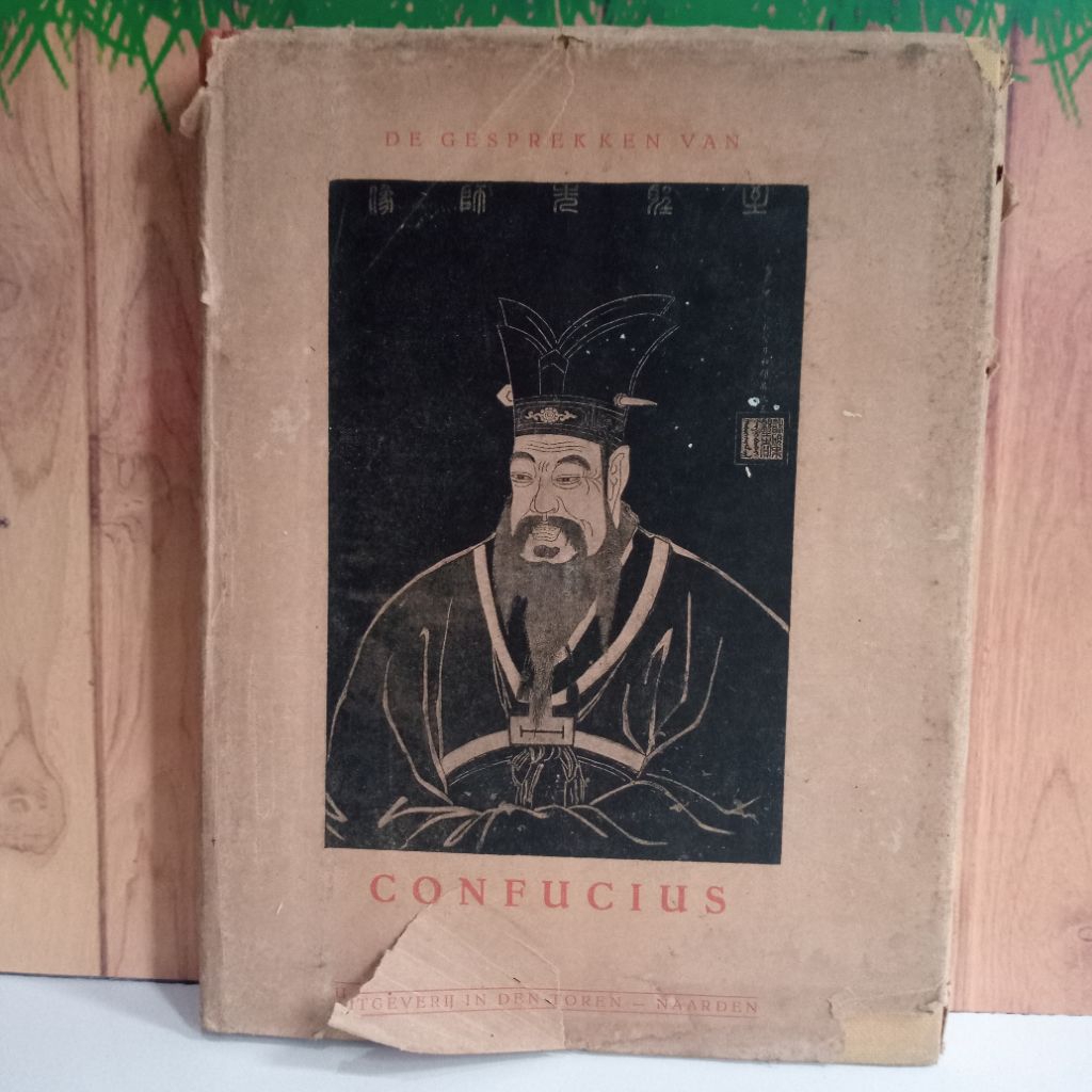 Buku filsafat buku filsuf Tiongkok kuno De Gesprekken van Confuciusbuku antik buku kolektor