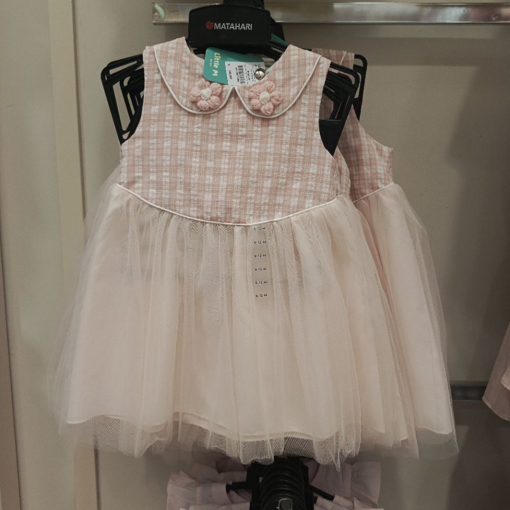 Little M Dress Bayi perempuan Usia 0 - 36 Bulan