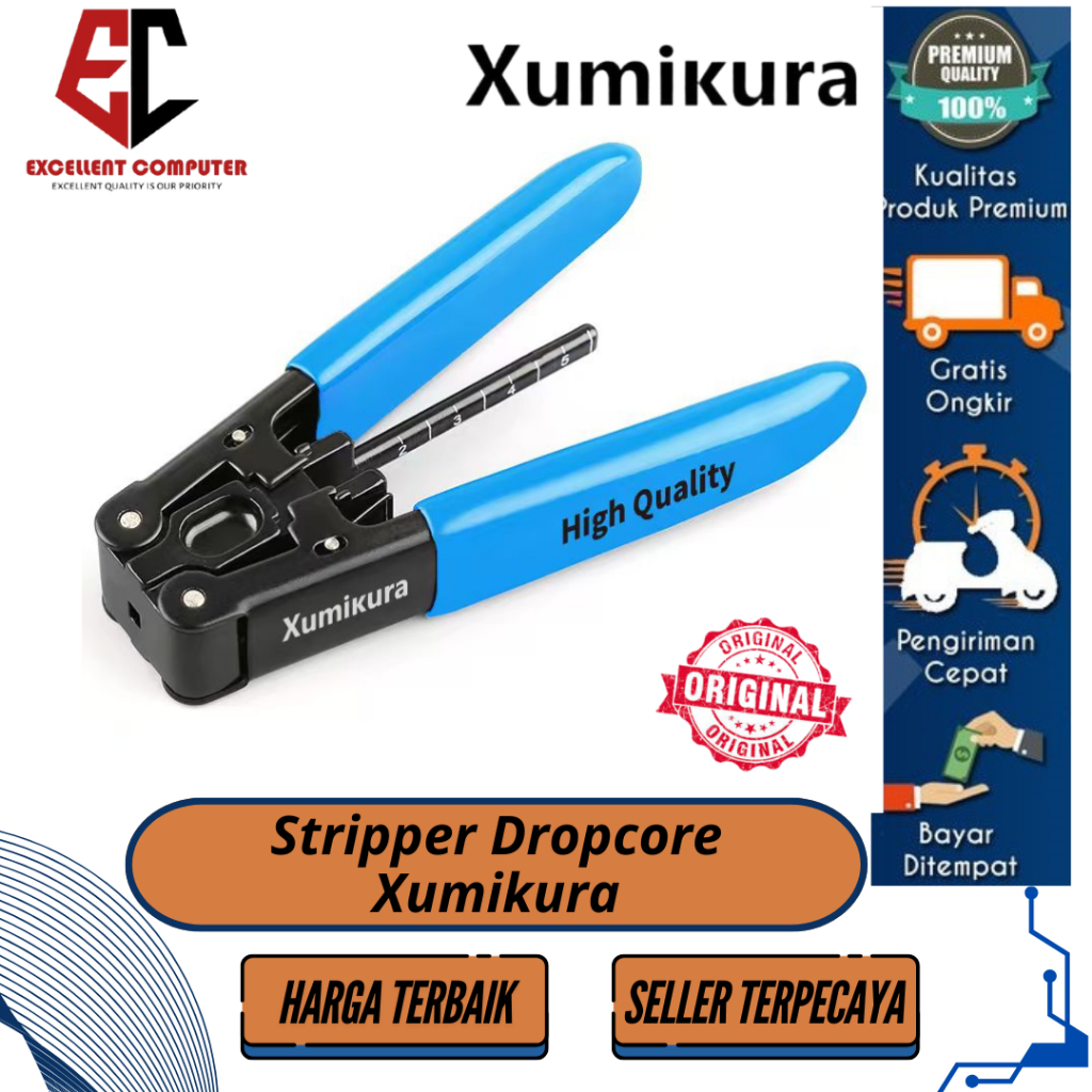 Stripper Dropcore XUMIKURA / XUMIKURA tang dropcore fiber optik
