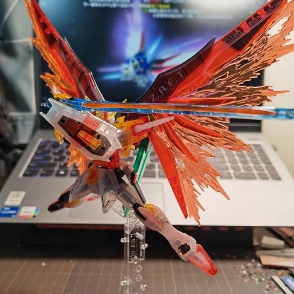 1/144 HG Destiny Heine Westenfluss Clear Color Fighter