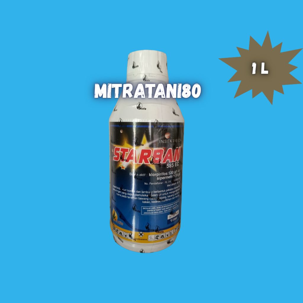 INSEKTISIDA STARBAN 585EC 1LITER