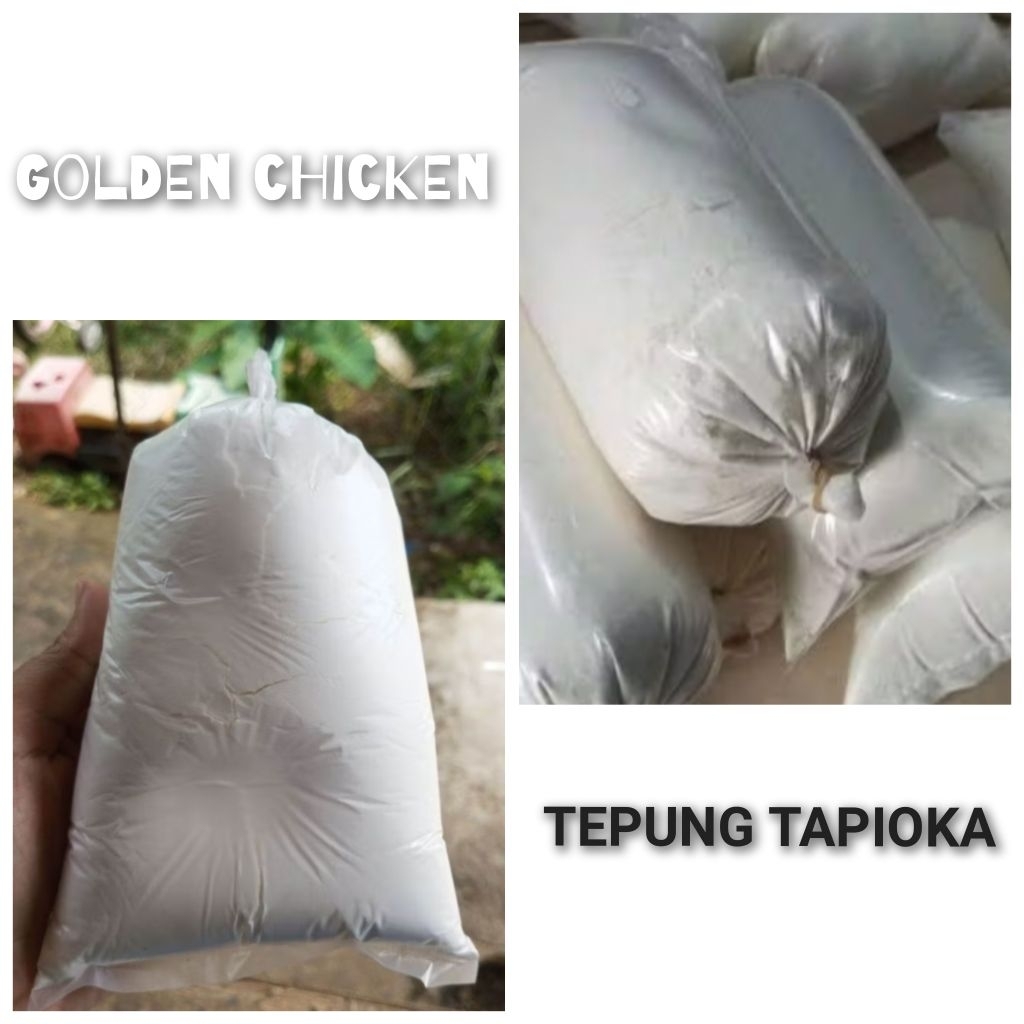 Tepung tapioka atau tepung kanji curah kemasan 1kg