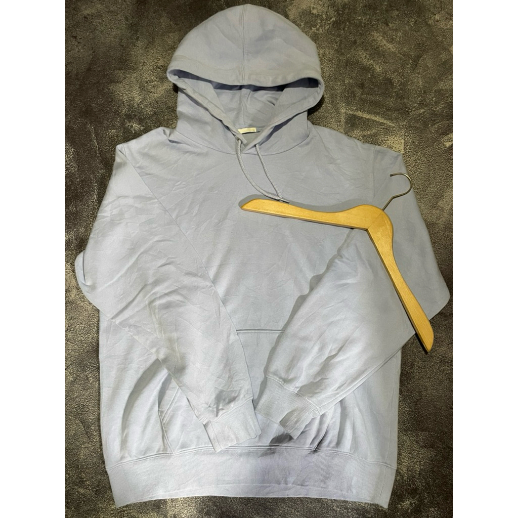 HOODIE UNIQLO GU BABY BLUE