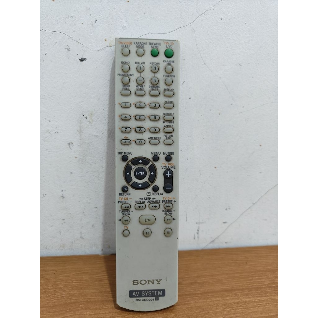 remot DVD home theater Sony HCD DZ120K