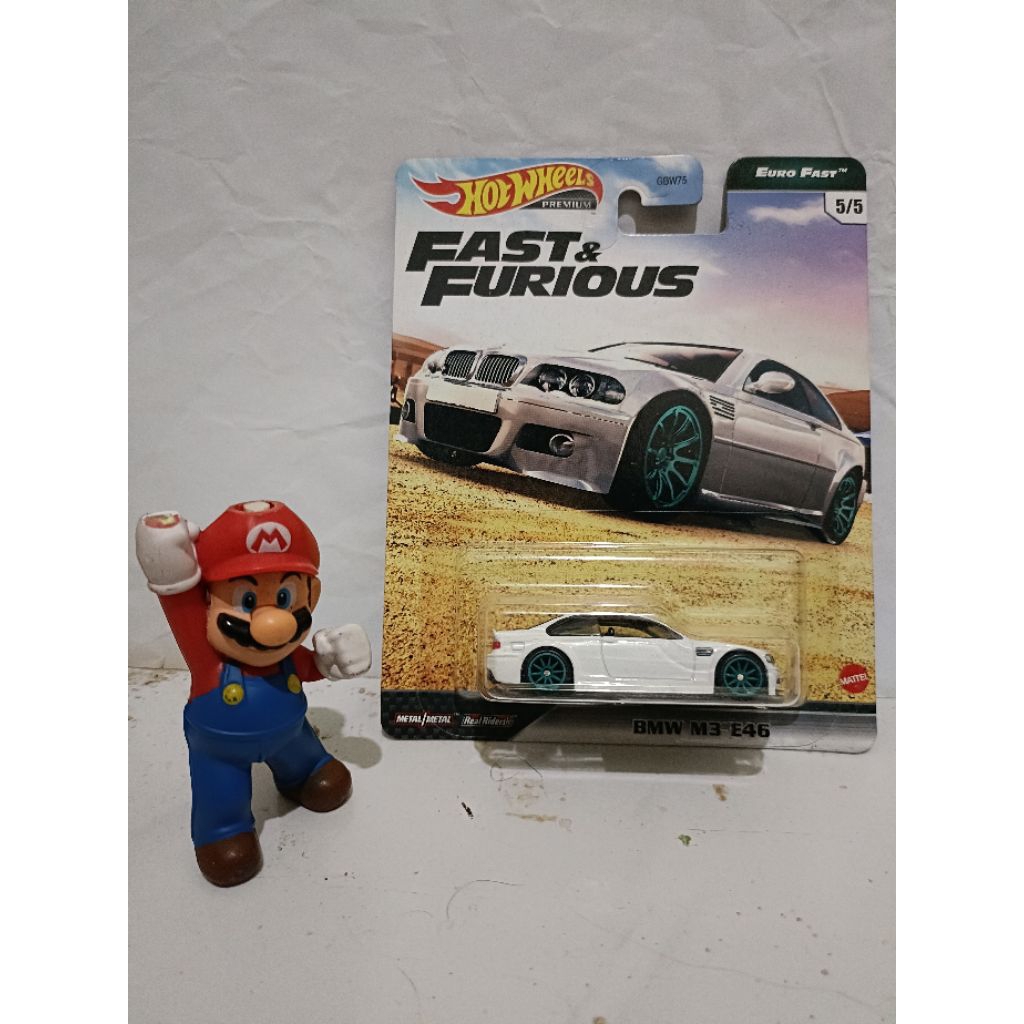 hotwheels BMW m3 e46 fast and furious premium